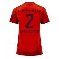 Camiseta Bayern Munich Dayot Upamecano #2 Primera Equipación Replica 2024-25 para mujer mangas cortas